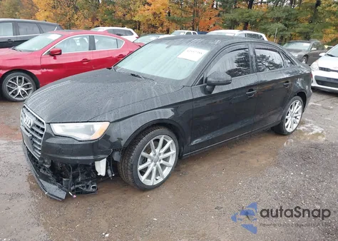 2016 Audi A3 2.0T Premium z USA, uszkodzony, nr VIN WAUB8GFF8G1086570